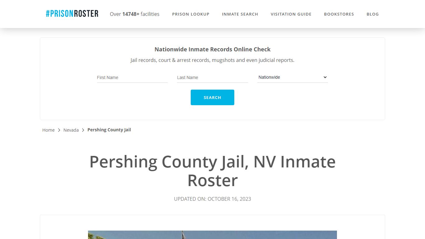 Pershing County Jail, NV Inmate Roster - Prisonroster